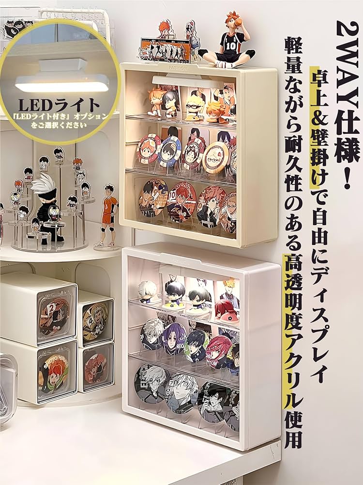 Amazon.co.jp: REDICE 缶バッジ 収納 ボックス スタンド&壁掛け両用 Amazon.co.jp: REDICE 缶バッジ 収納 ボックス スタンド&壁掛け両用